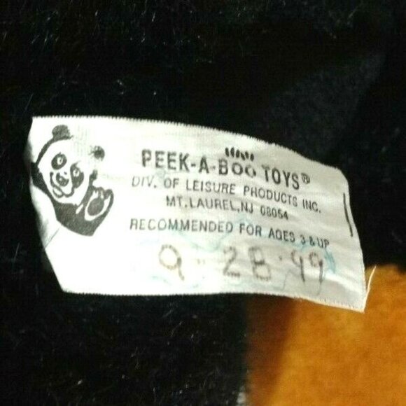 Peek a Boo Toys Plush Rottweiler Dog 15" - Picture 7 of 7